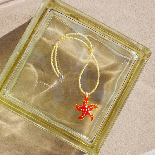 Seastar Necklace - Orange