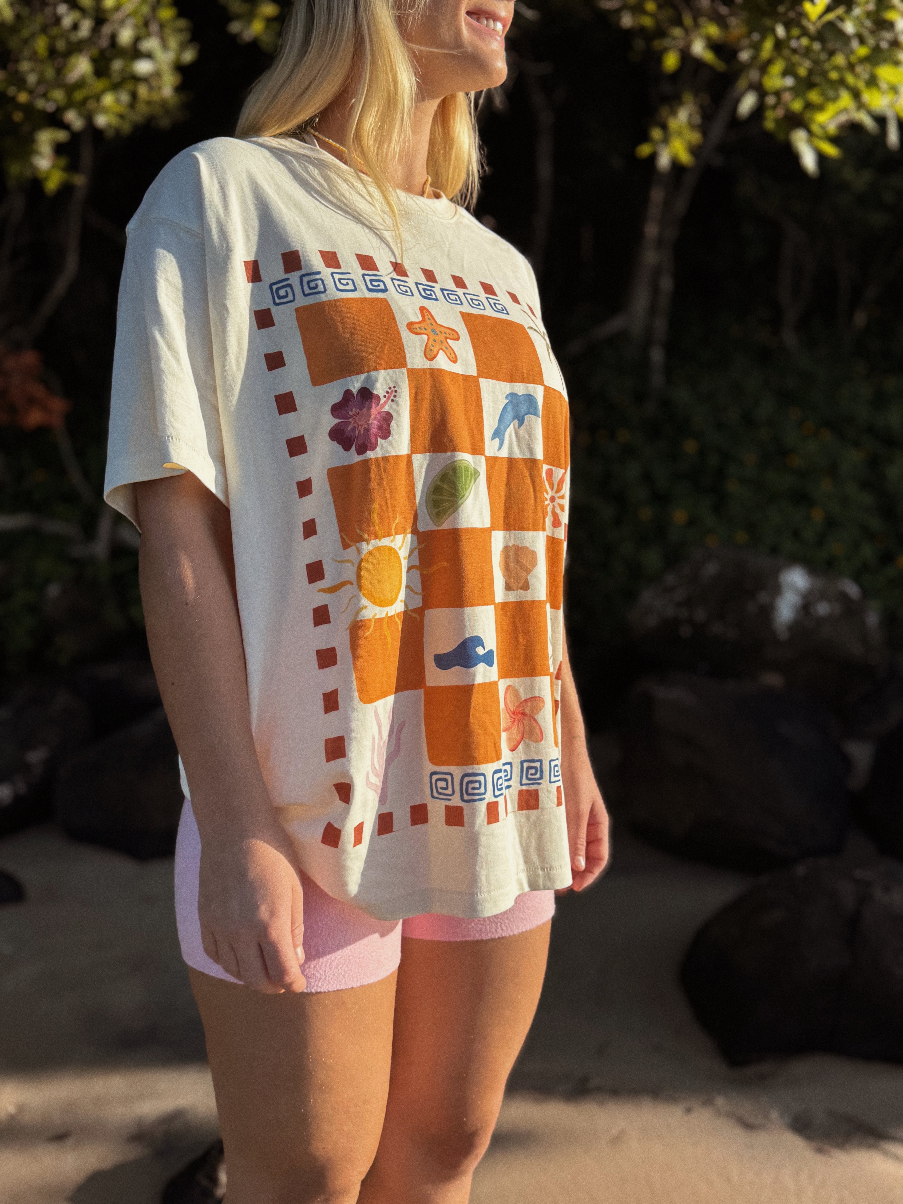Endless summer oversized tee