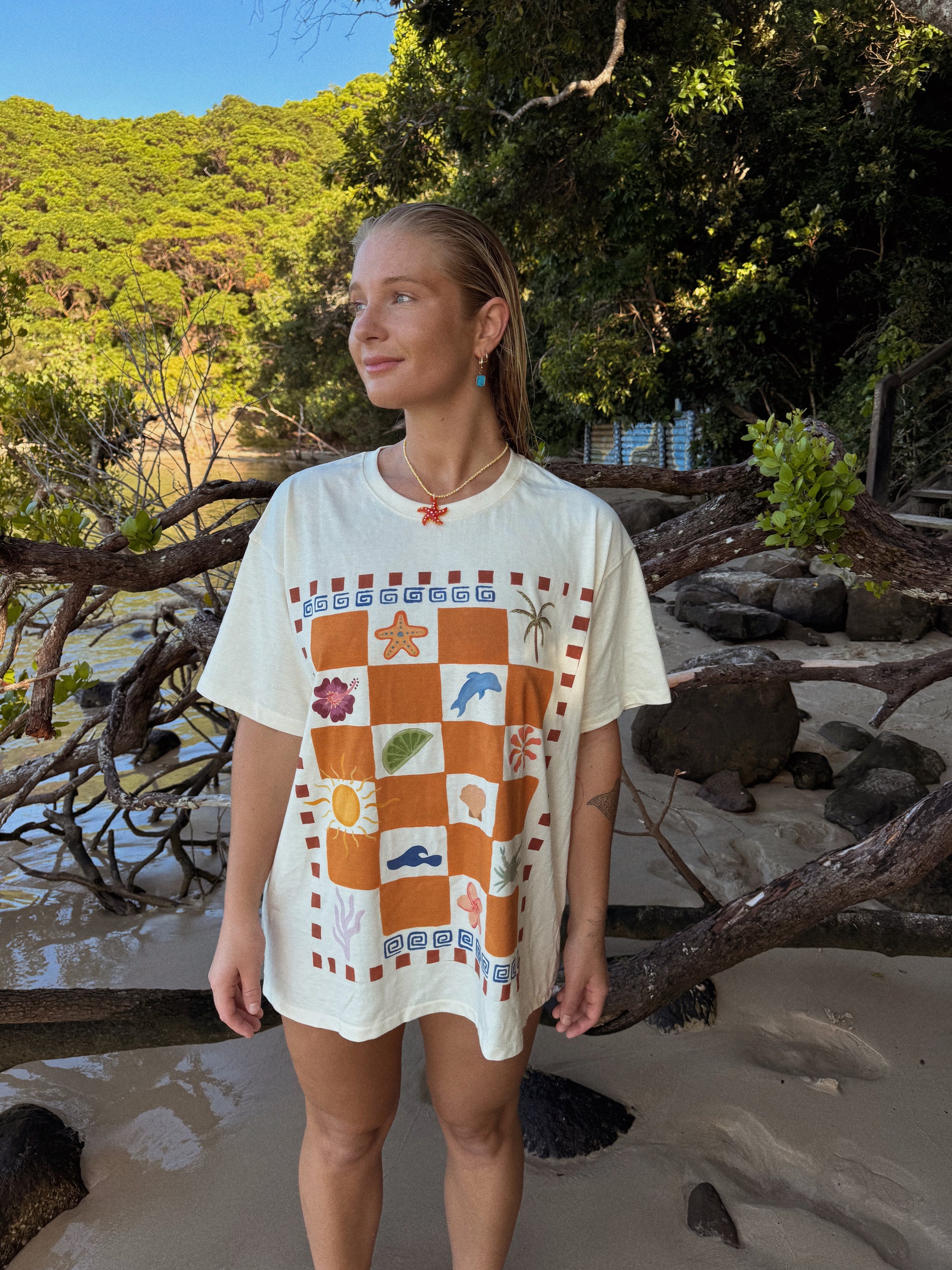 Endless summer oversized tee