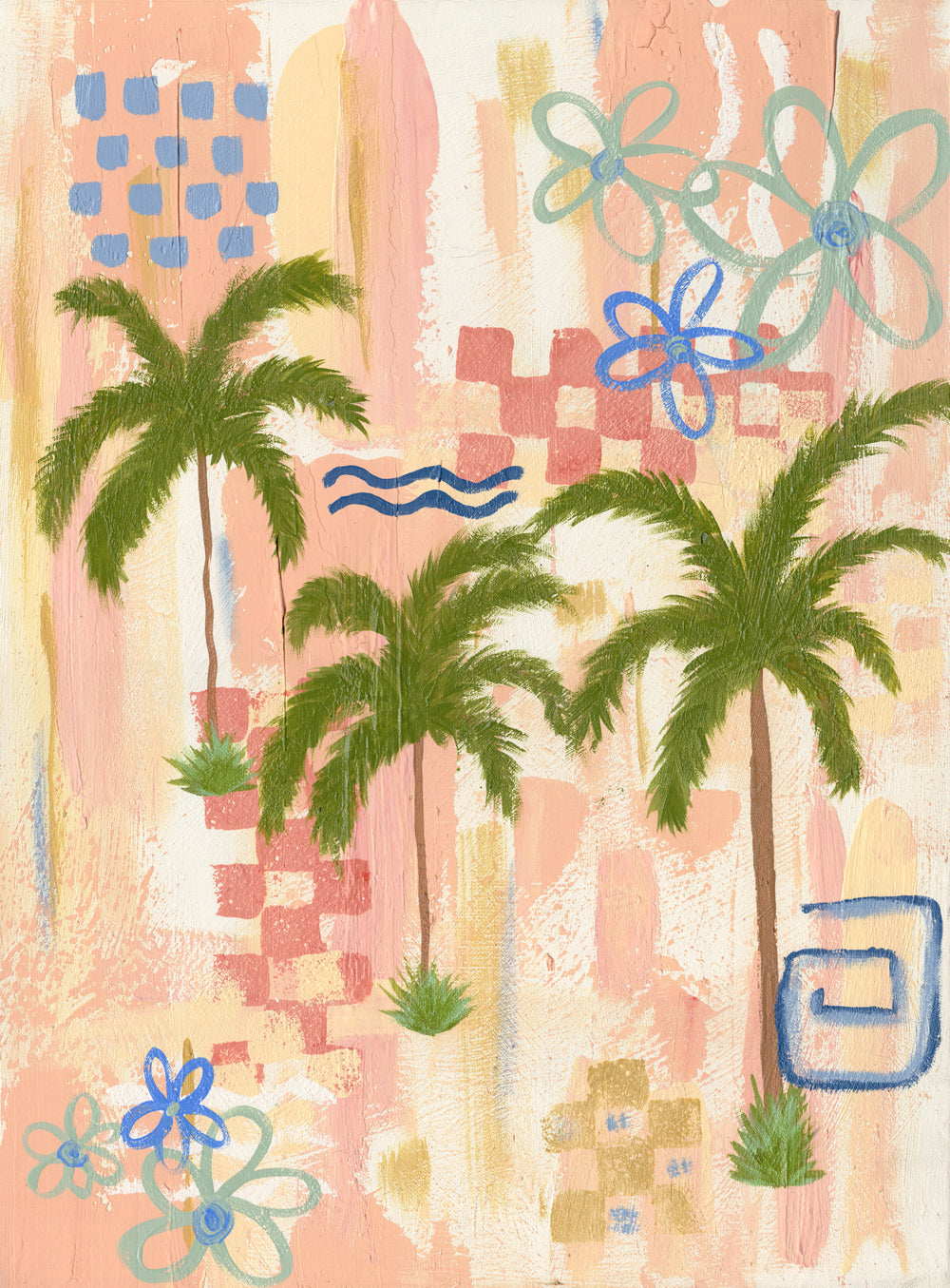 "Pina Colada" - 1 - Art Print