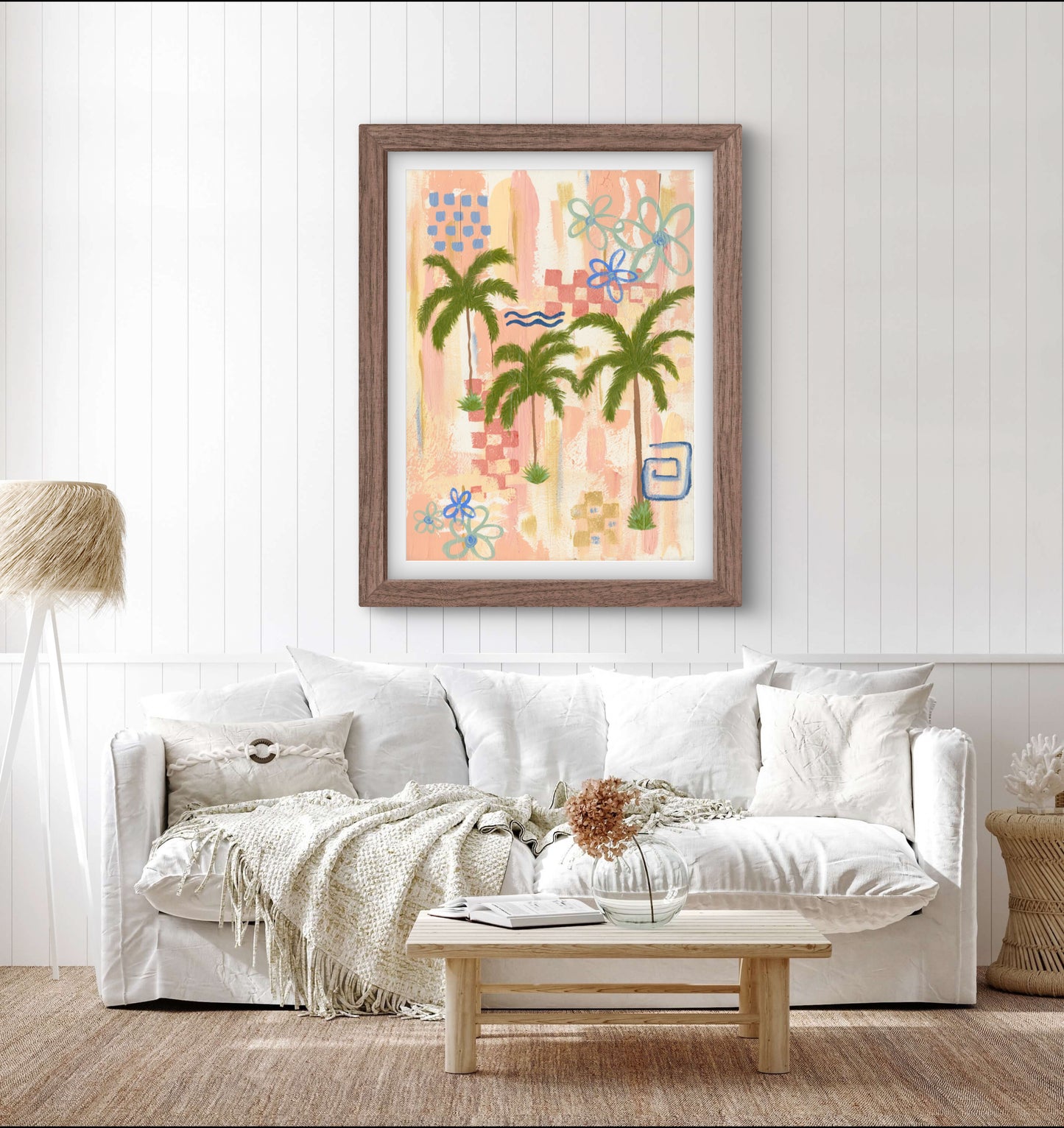 "Pina Colada" - 1 - Art Print