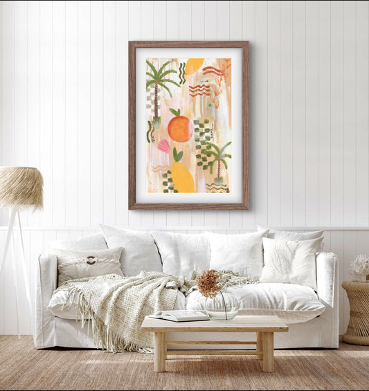 "Pina Colada" - 3 - Art Print