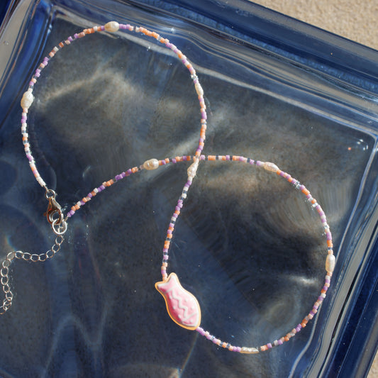 Ocean Necklace - Pink