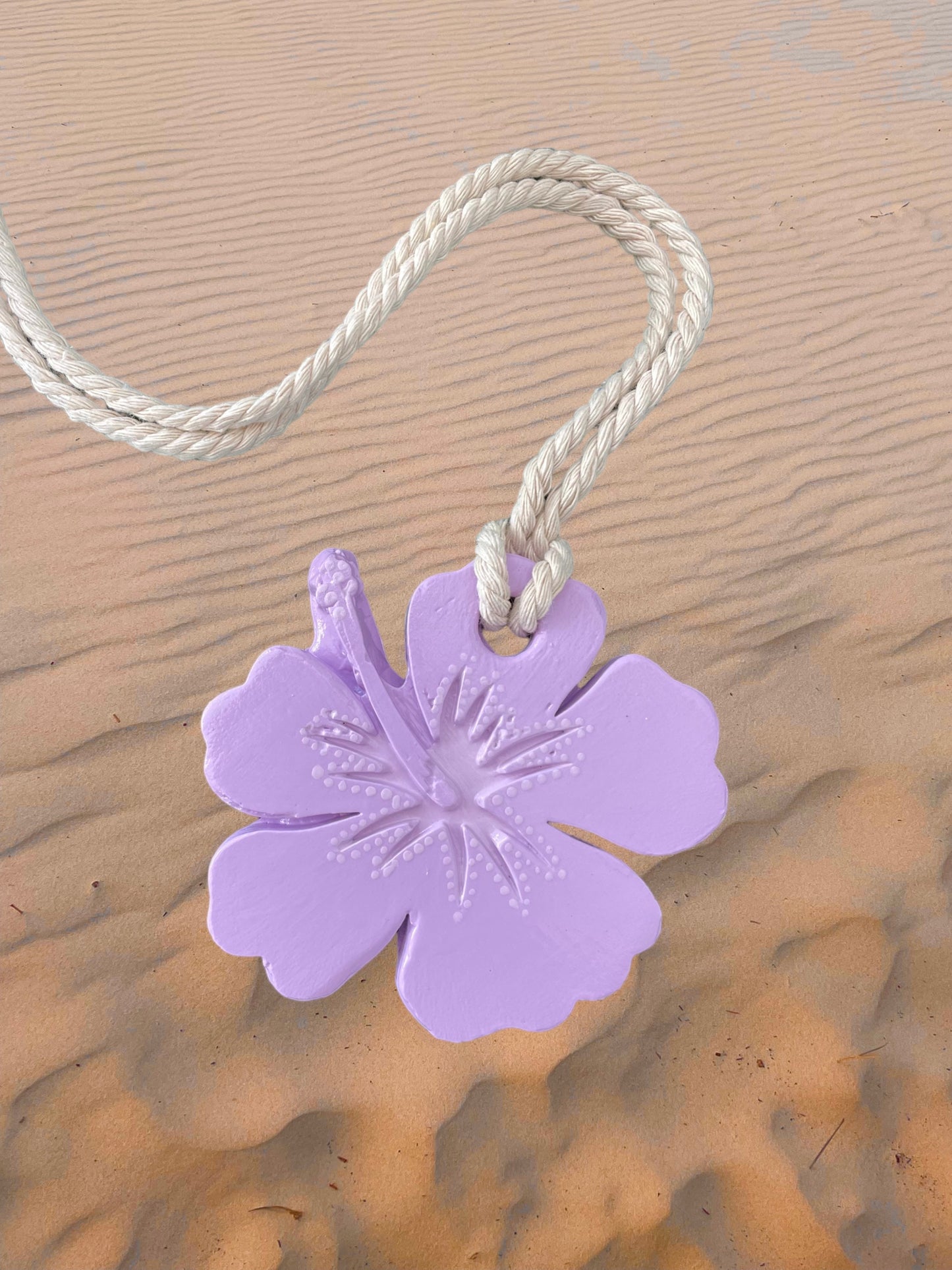 Hibiscus Tile - Mauve